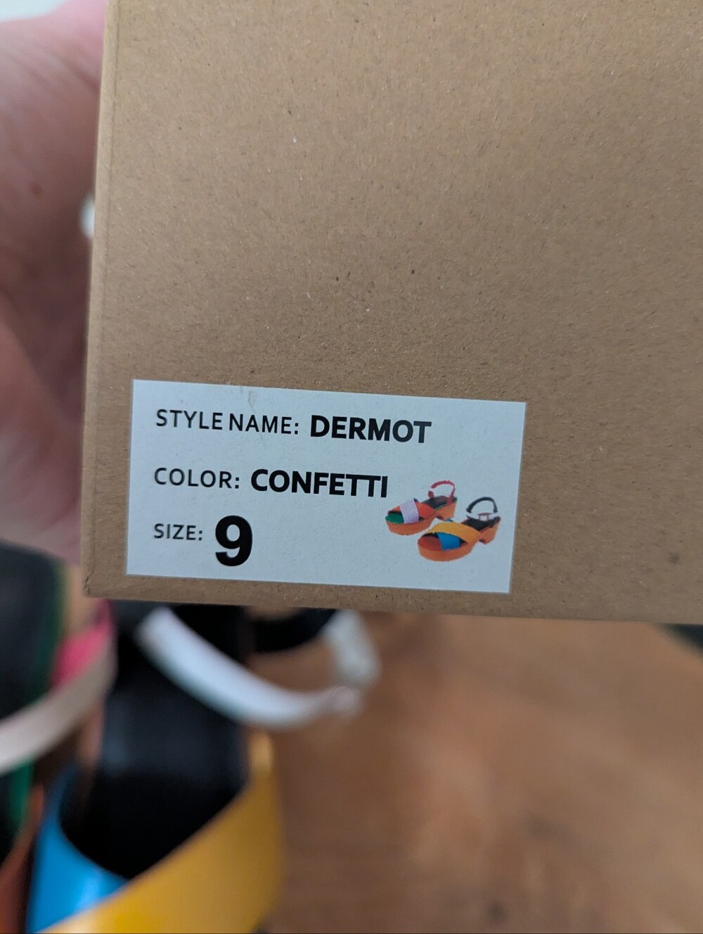 Charlotte Stone Dermot Platform Sandals - Confetti - Picture 5 of 11